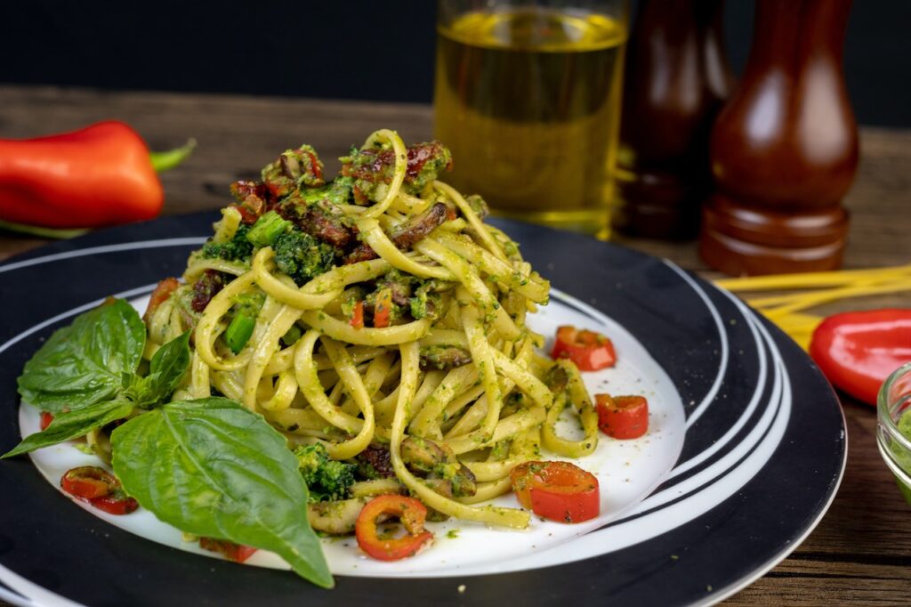 Fresh, Flavorful, and Fantastic: Garden-Fresh Basil Pesto Pasta