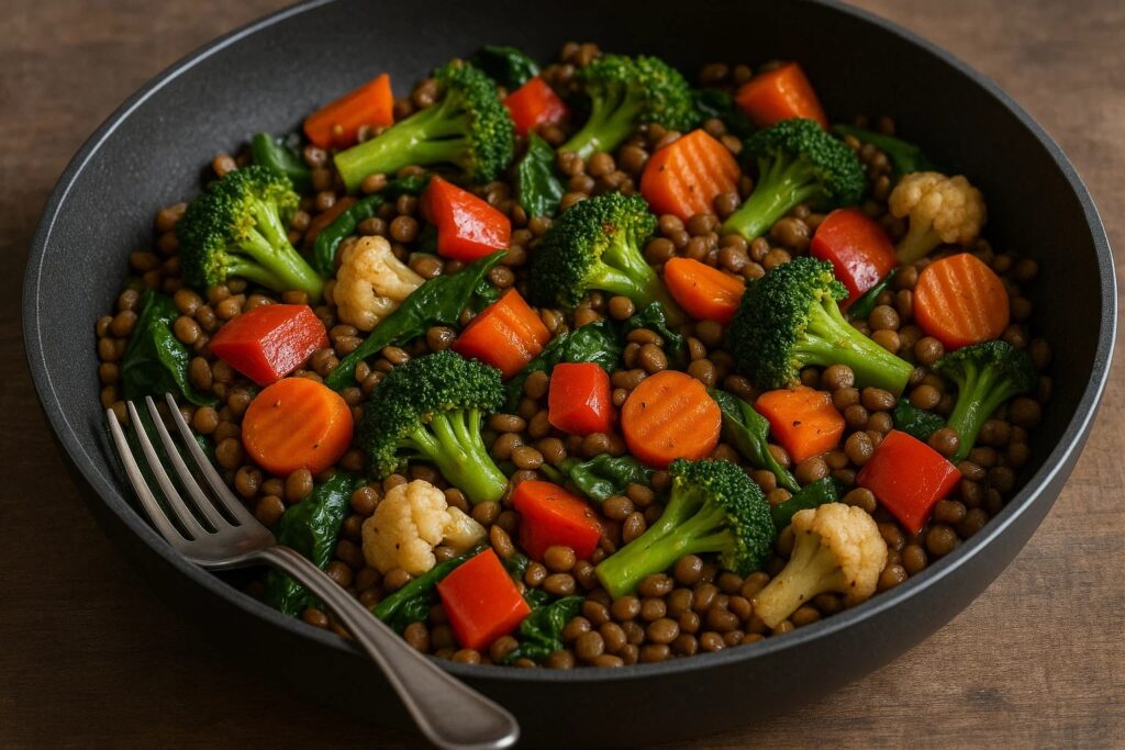 Lentil Veggie Stir-Fry: A Delicious, Protein-Packed Plant-Based Meal for Any Day